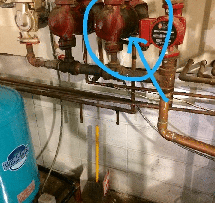 Modern high-efficiency furnace replacement, Plymouth County MA