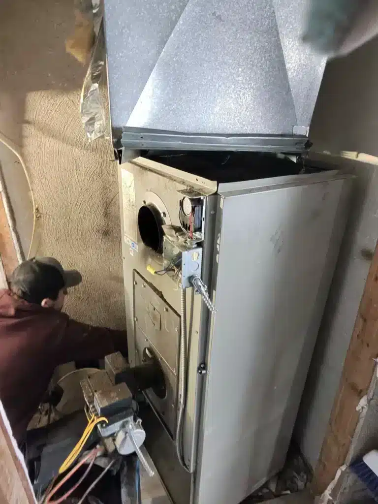 Hvac technician furnace air handler install - 3R Mechanical & Plumbing, South Shore MA